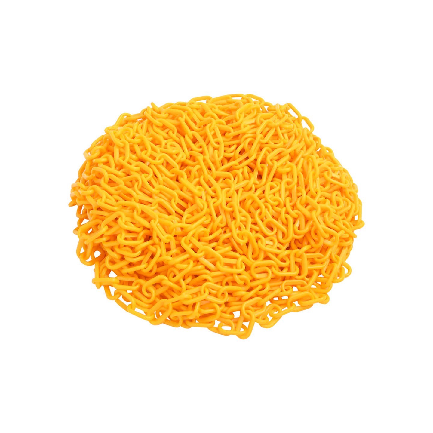 Chaîne d'avertissement Jaune 100 m Ø6 mm Plastique