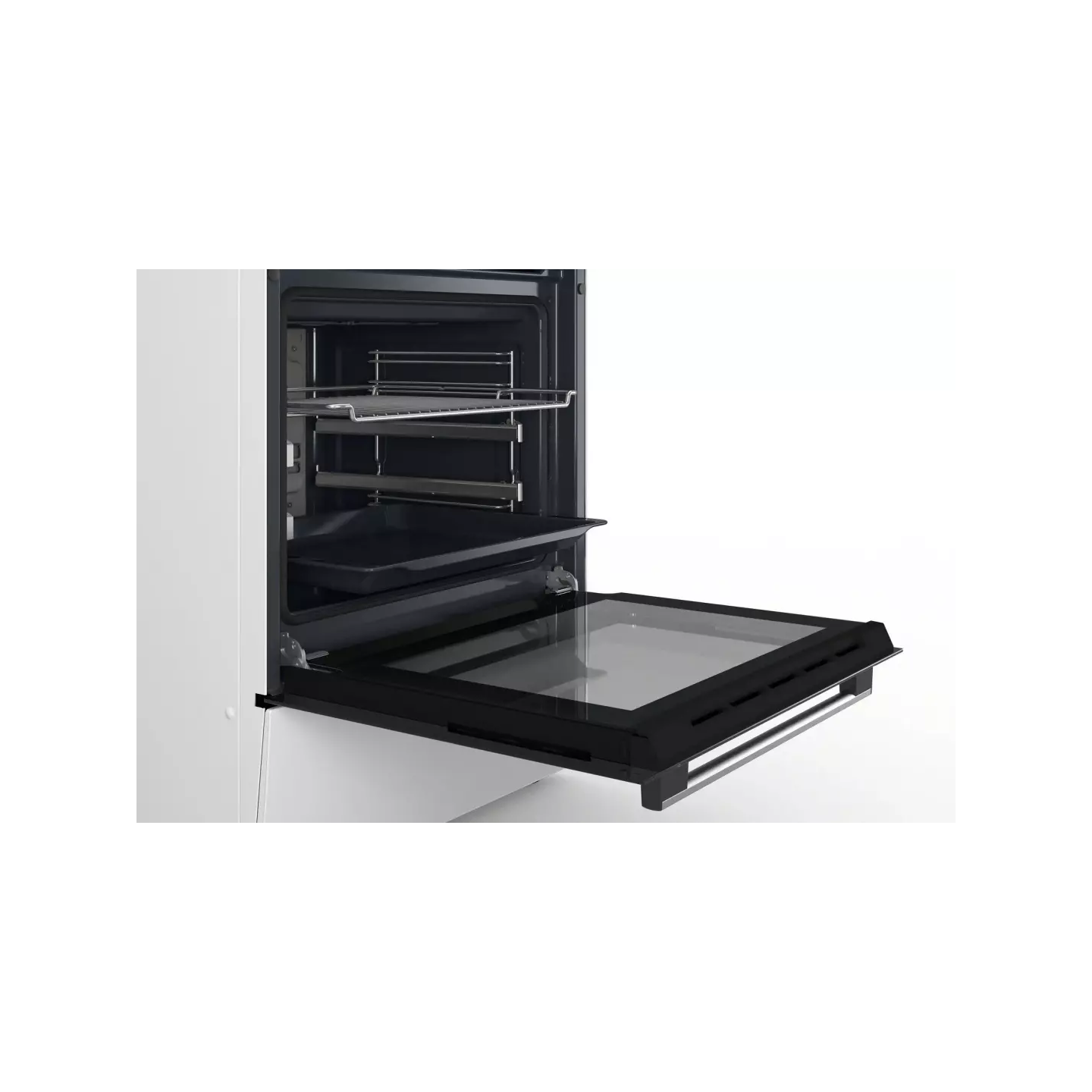 Cuisinière vitrocéramique Bosch HKR39C220 four 66 L | Nimestore