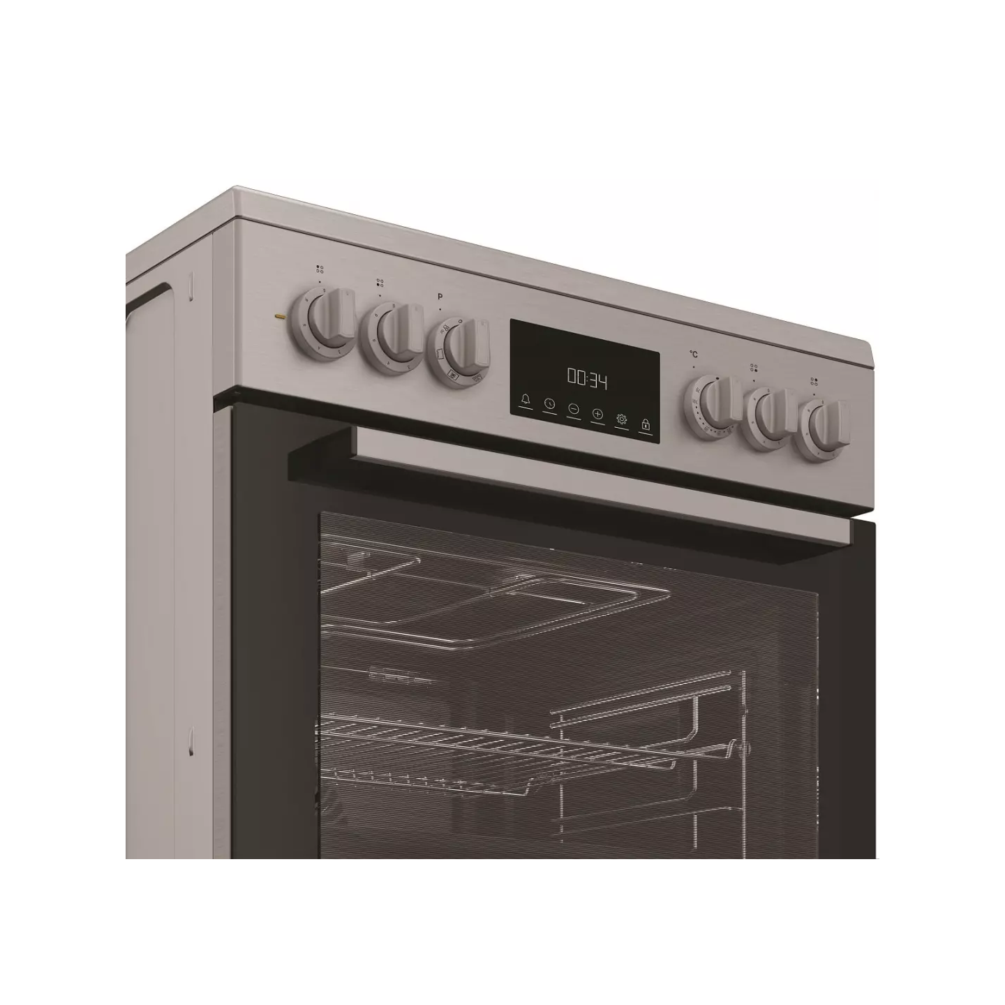 Cuisinière vitrocéramique Indesit I6V5LCX four 72 L | Nimestore