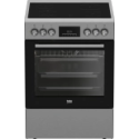 Cuisinière vitrocéramique Beko FBE67310GX inox 66 L | Nimestore