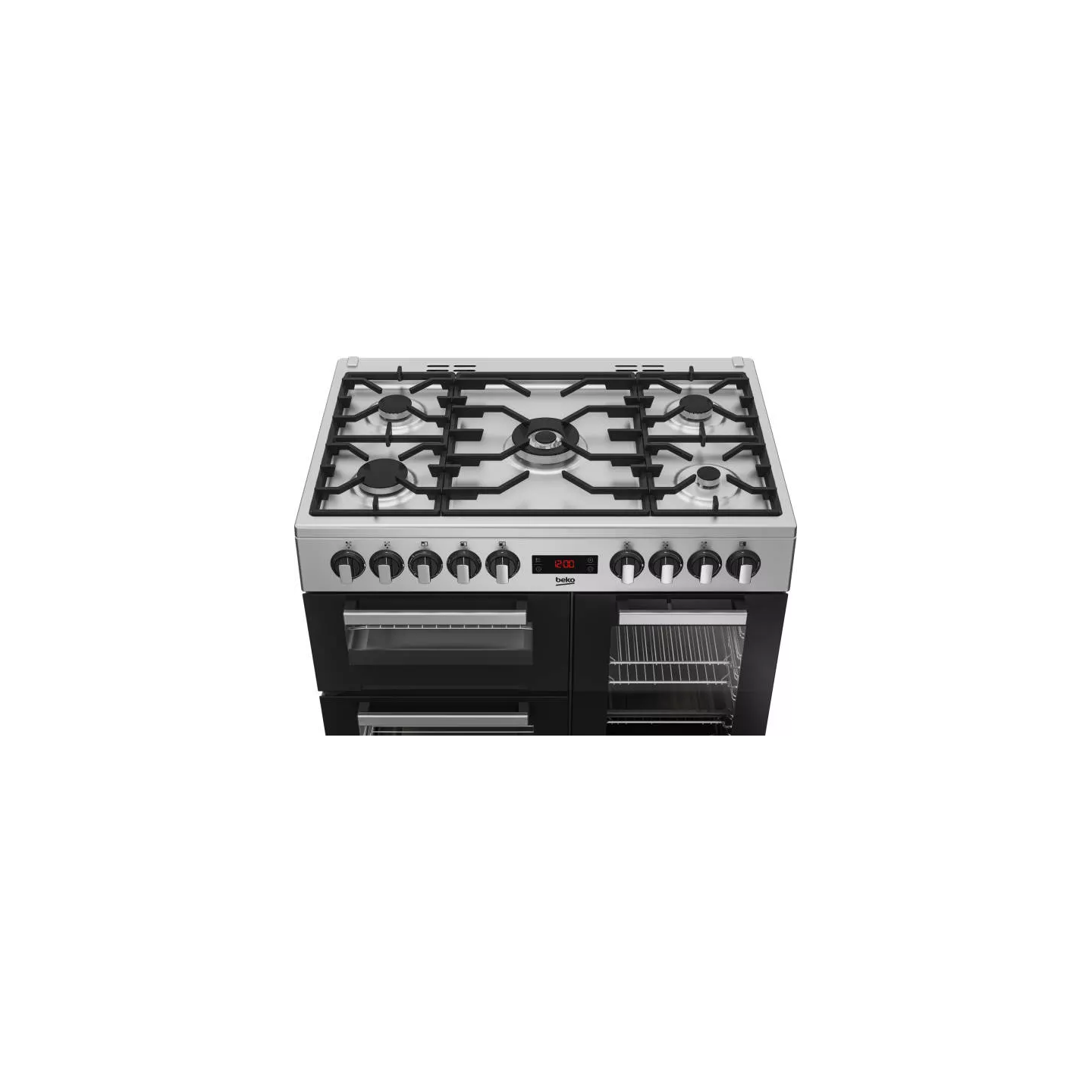 Piano de cuisson Beko PS235315DX inox 5 feux 3 fours | Nimestore