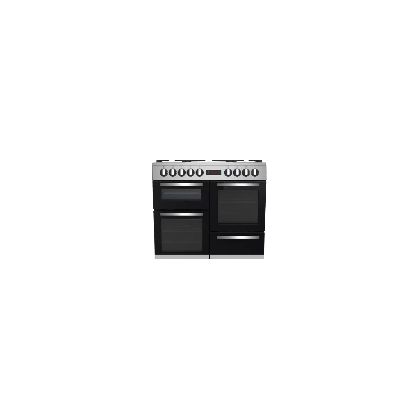 Piano de cuisson Beko PF335325DX inox 7 feux 3 fours | Nimestore