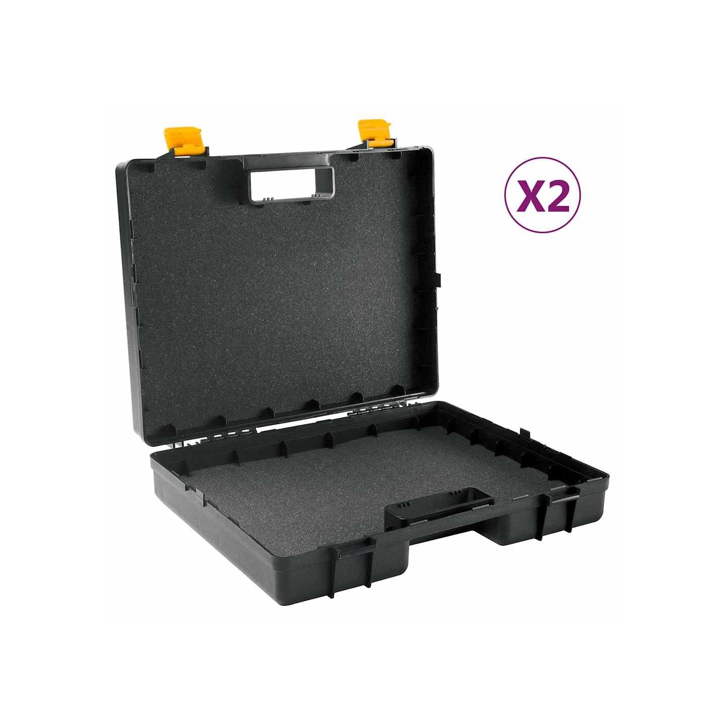 Boîtes de machine universelles avec mousse Caoutchouc 2 pcs