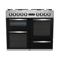 Piano de cuisson Beko PF335325DX inox 7 feux 3 fours | Nimestore
