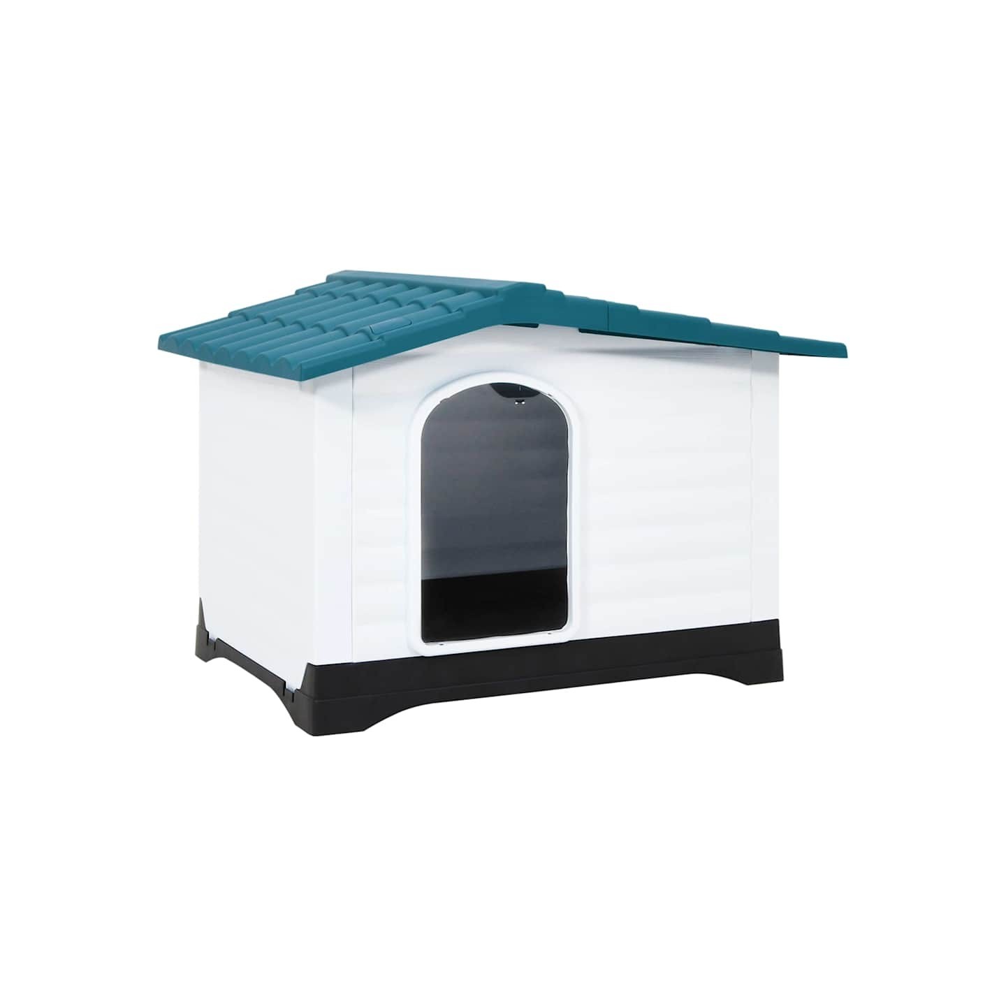 Niche pour chien Bleu 90,5x68x66 cm Polypropylène