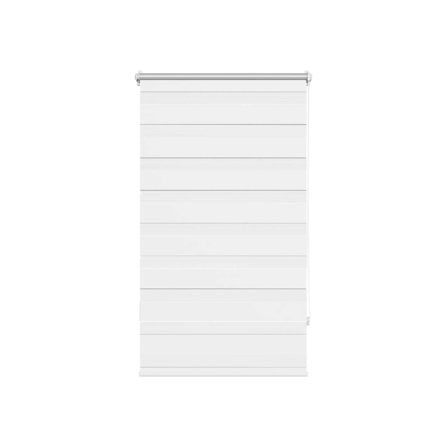 Store vénitien Zebra 70,9 x 120 cm, largeur du tissu 66,7 cm, blanc