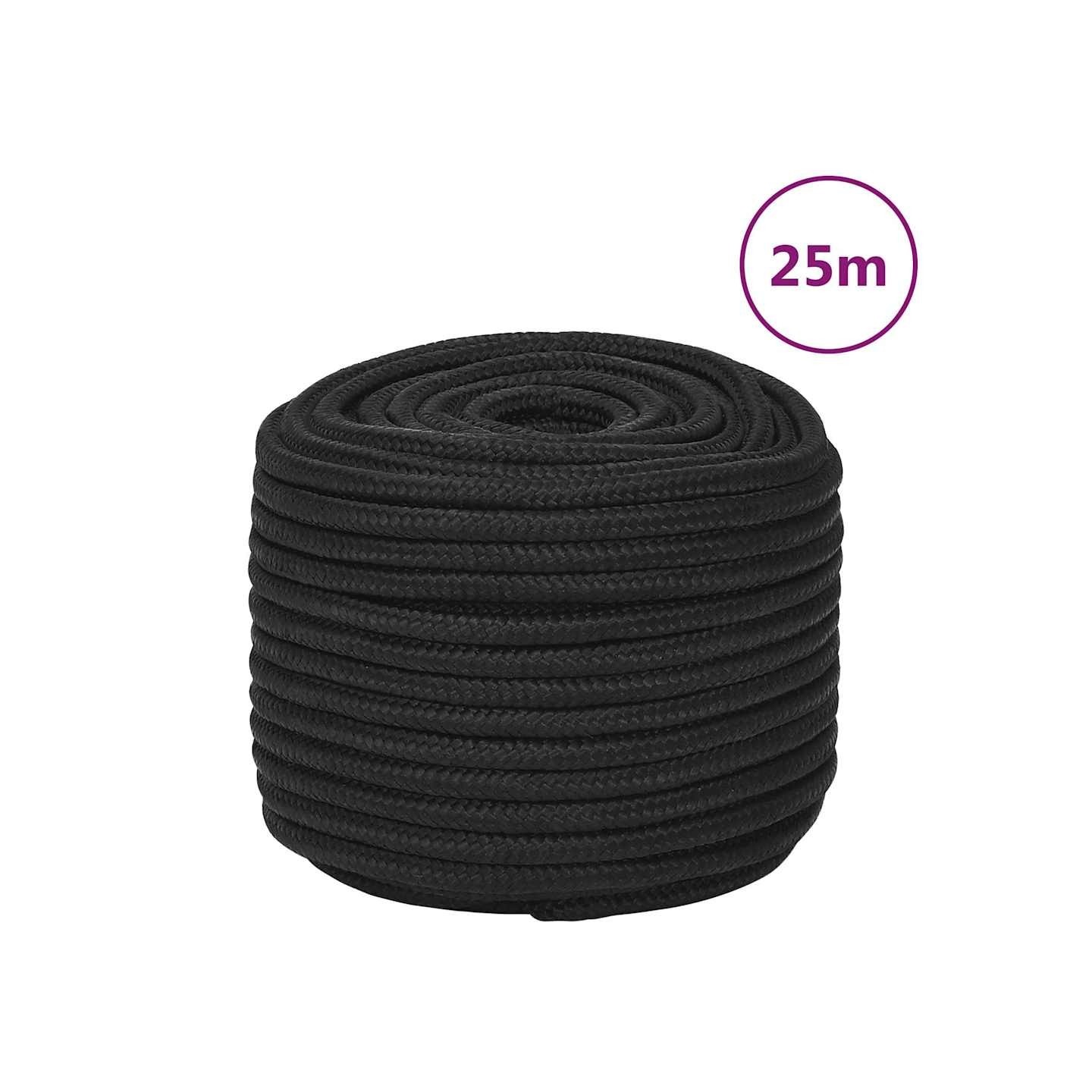 Corde de bateau Noir complet 14 mm 25 m Polypropylène