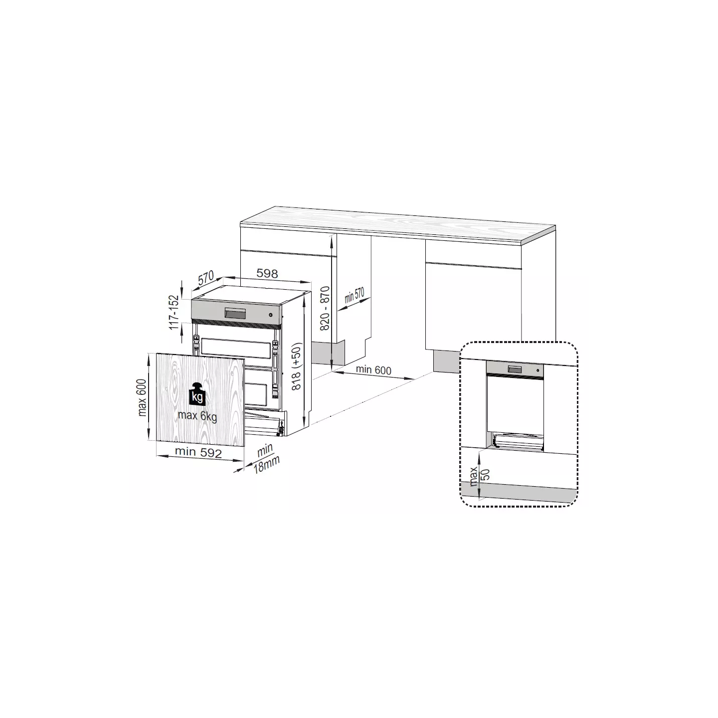 Lave-vaisselle intégrable Beko PDSN 25311 X 13 couverts | Nimestore