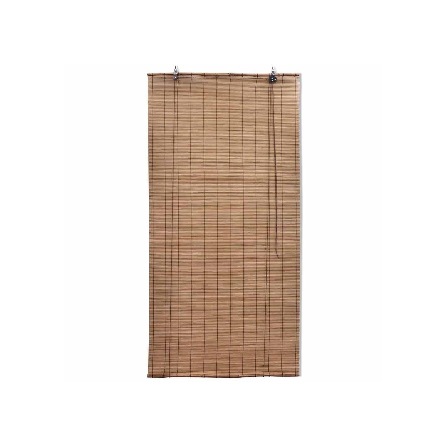 Stores roulants en bambou 2 pcs 80x160 cm Marron