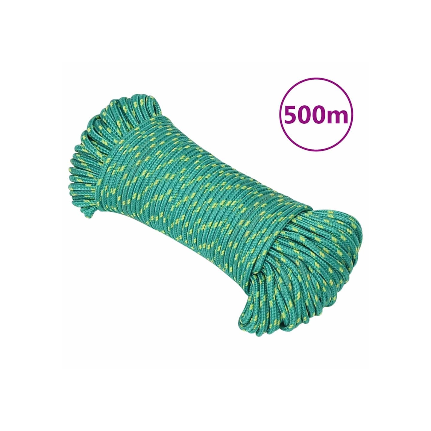 Corde de bateau Vert 5 mm 500 m Polypropylène