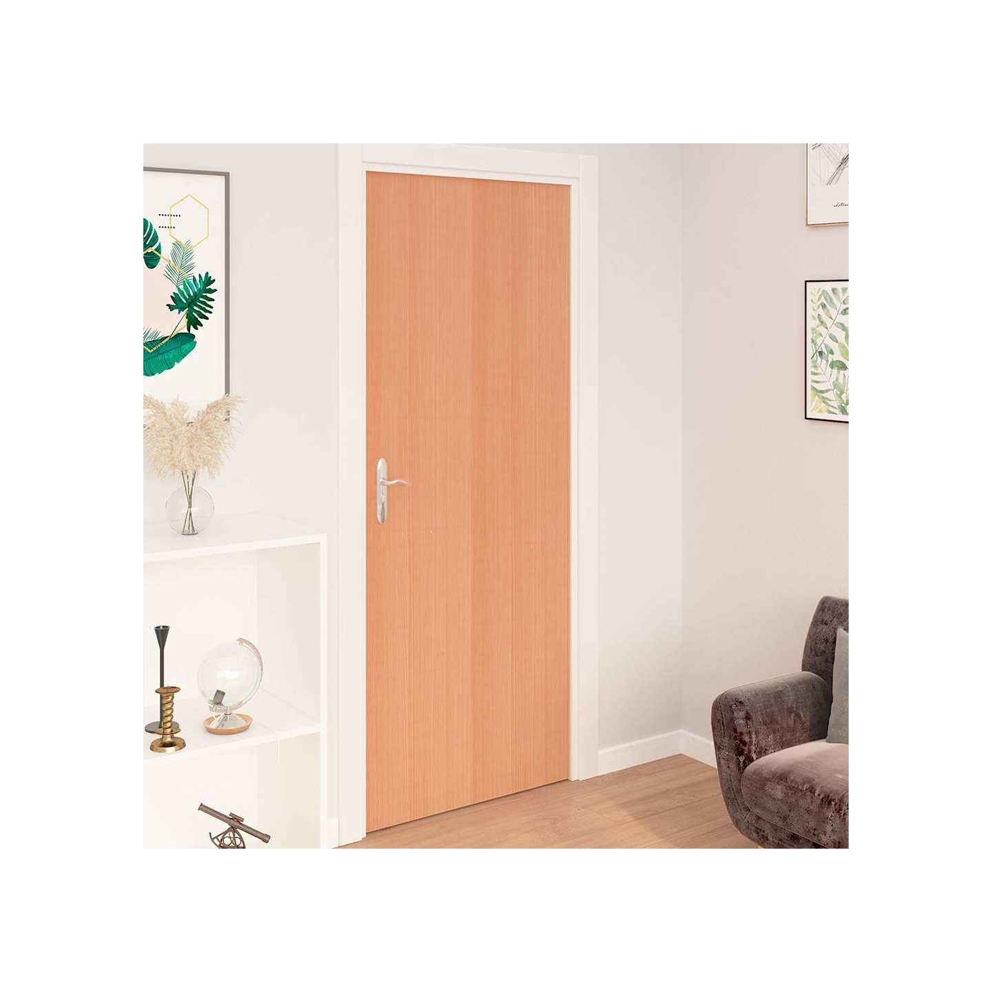 Films autoadhésifs de meubles 2 pcs Chêne japonais 500x90cm PVC