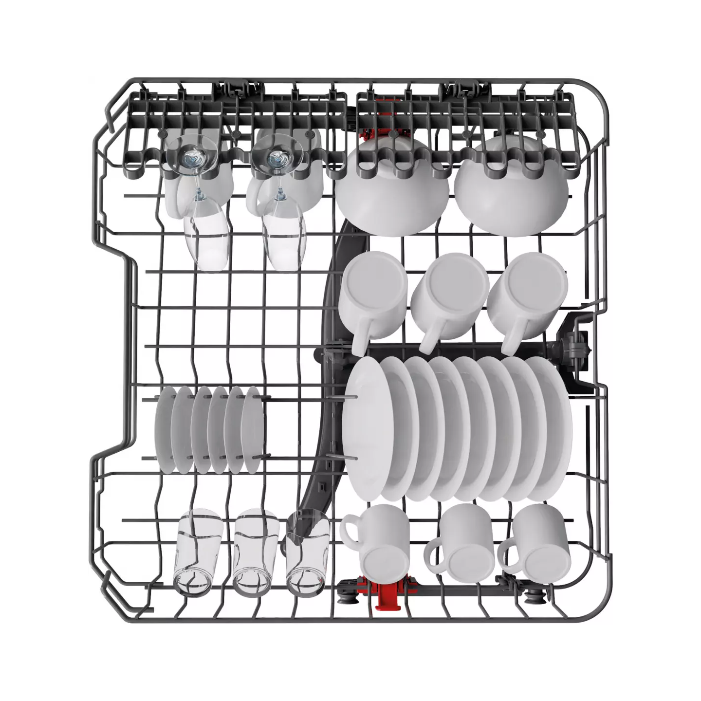 Lave-vaisselle intégrable Whirlpool W3PFD636B 14 couverts | Nimestore