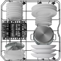 Lave-vaisselle intégrable Whirlpool W3PFD636W 14 couverts | Nimestore