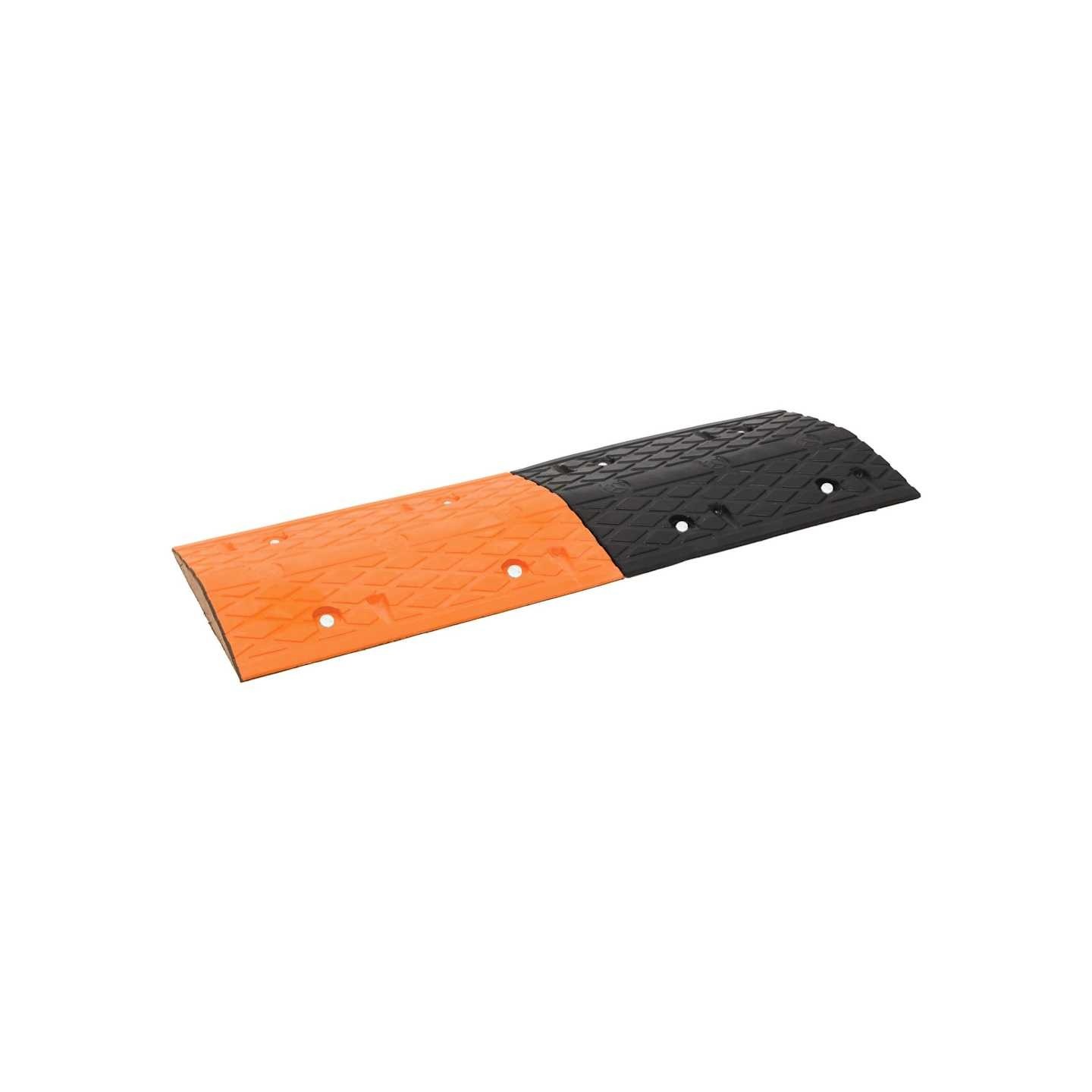 Ralentisseur Jaune et noir 97x32,5x4 cm Caoutchouc