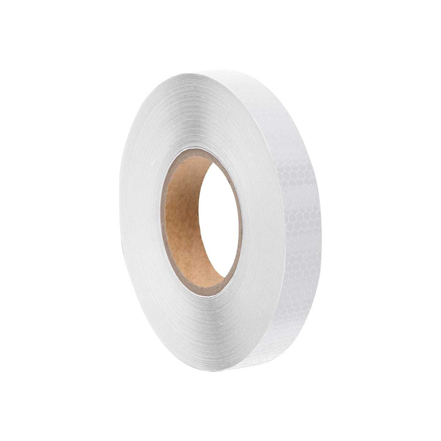 Bande réfléchissante Blanc 2,5 cmx50 m PVC