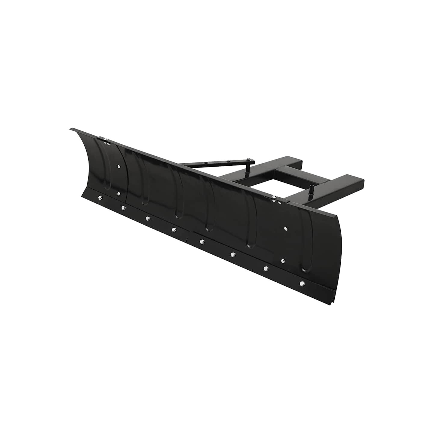 Chasse-neige pour chariot élévateur 150x38 cm Noir
