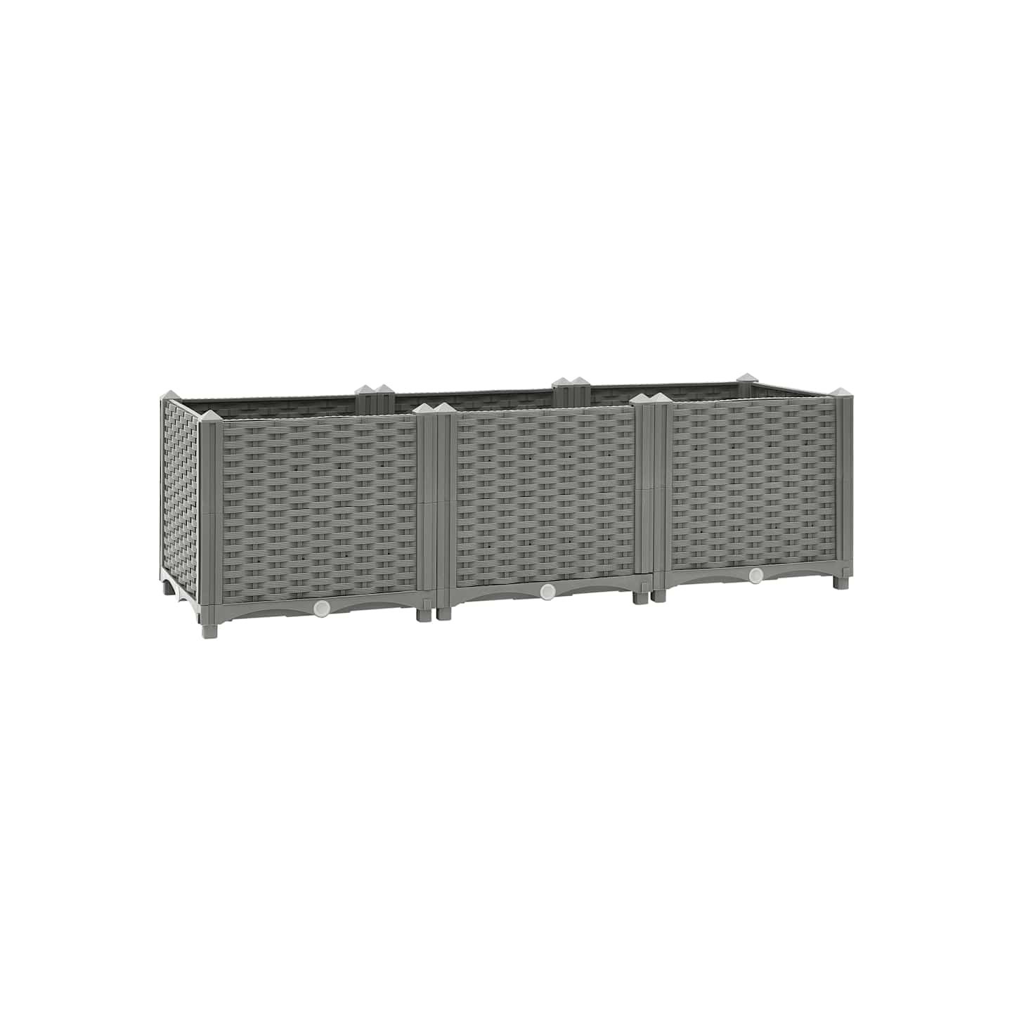 Lit surélevé 120x40x38 cm Polypropylène