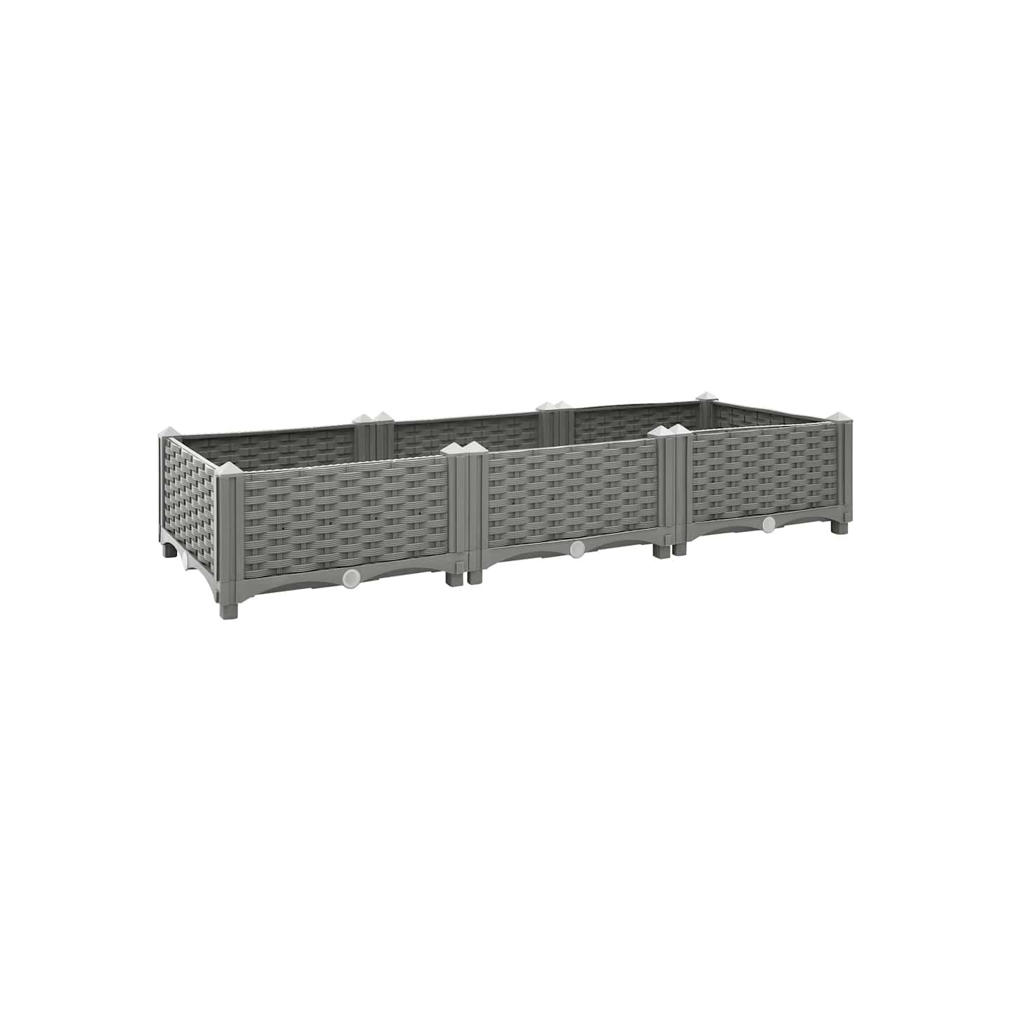 Lit surélevé 120x40x23 cm Polypropylène