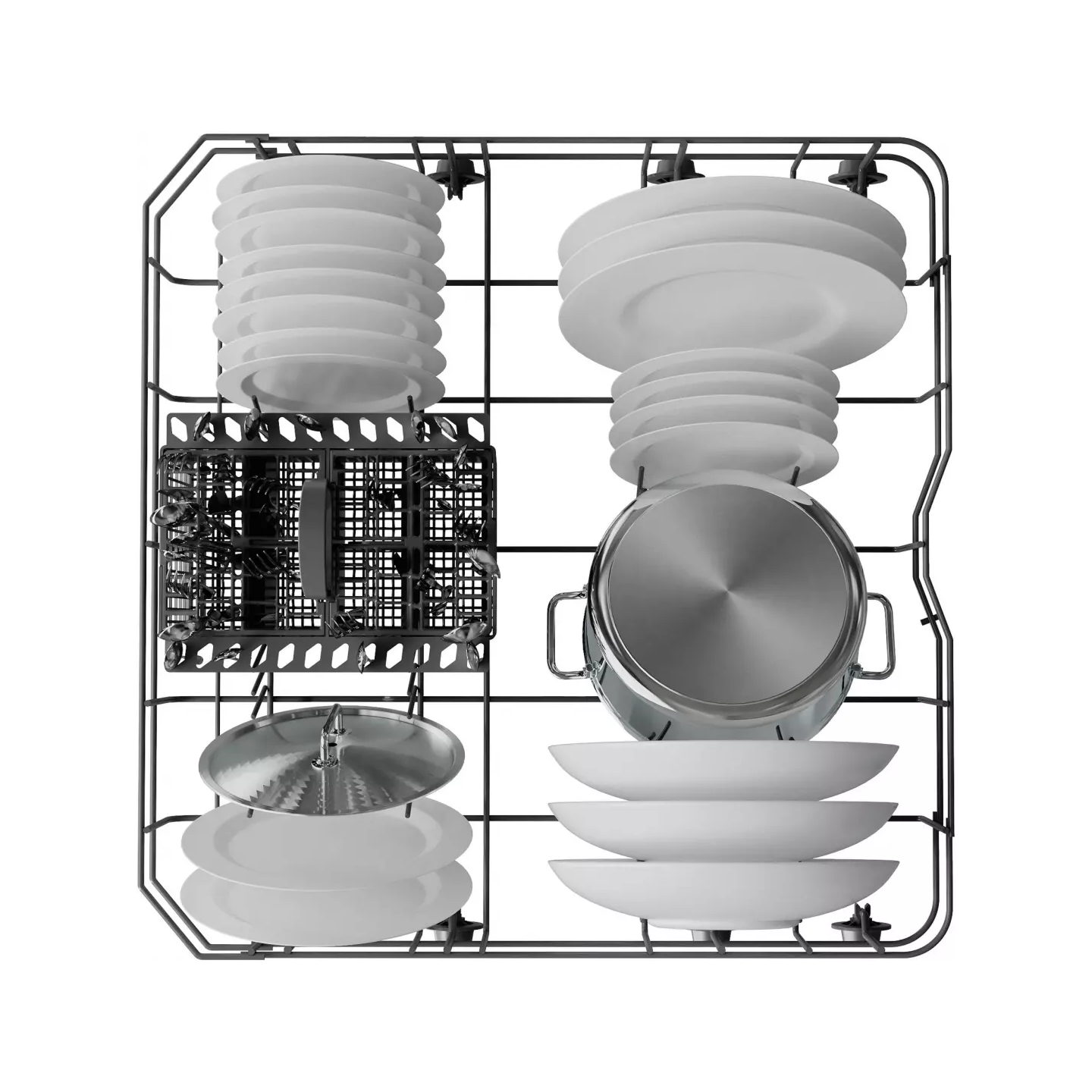 Lave-vaisselle intégrable Whirlpool W3IFD536 14 couverts | Nimestore