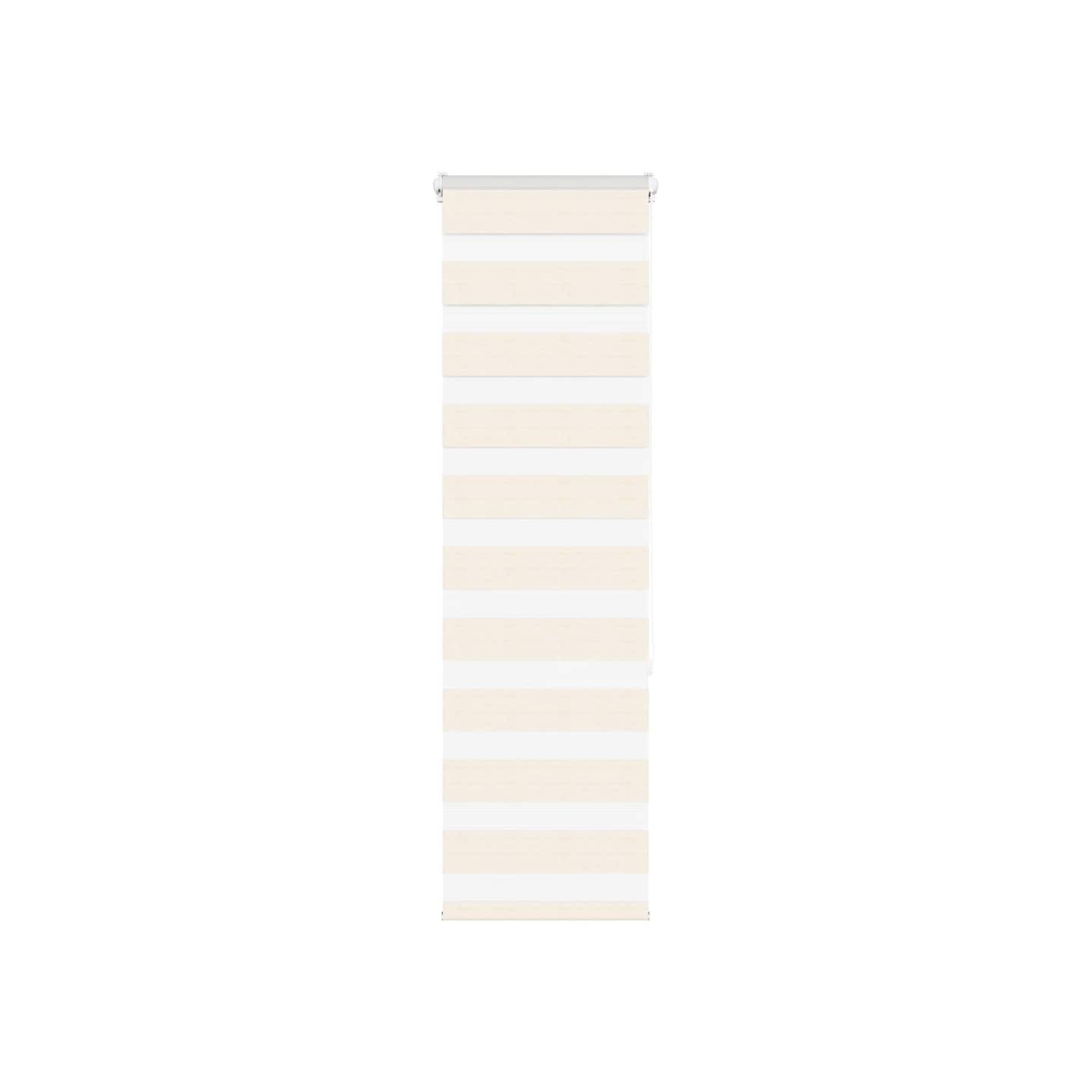 Store zèbre beige marbré largeur du tissu 40,9 cm polyester