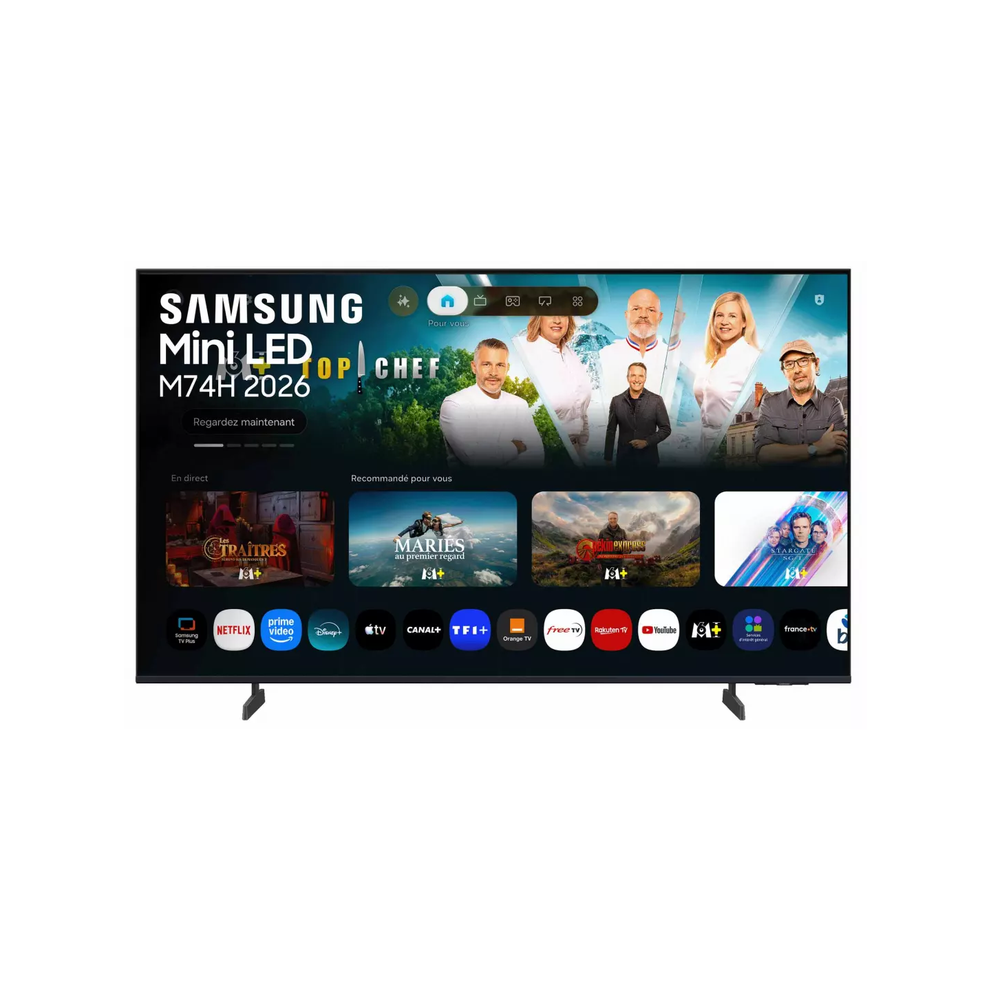TV Mini LED Samsung TU50M74H 50" 4K Tizen | Nimestore