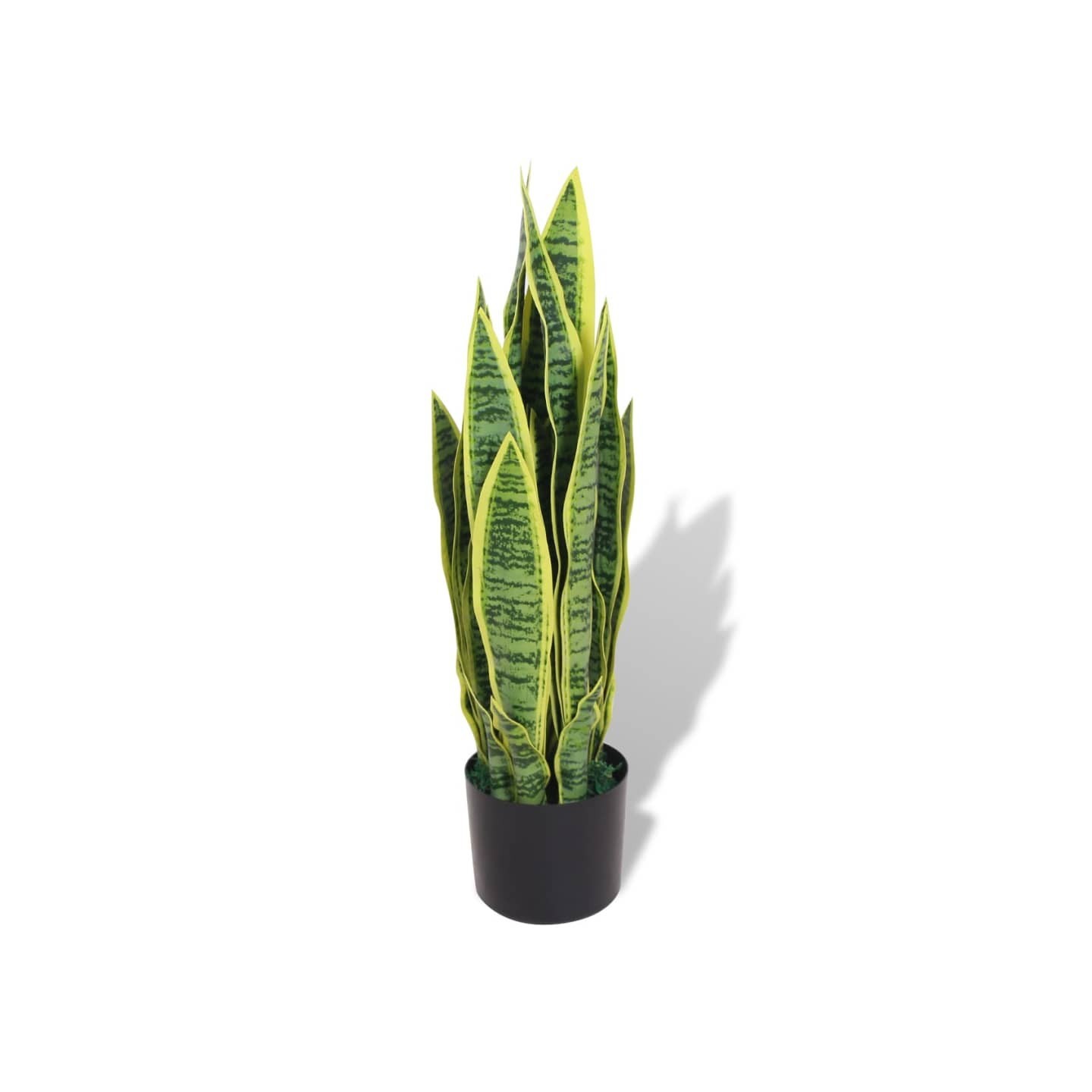 Plante artificielle avec pot Sansevière 65 cm Vert