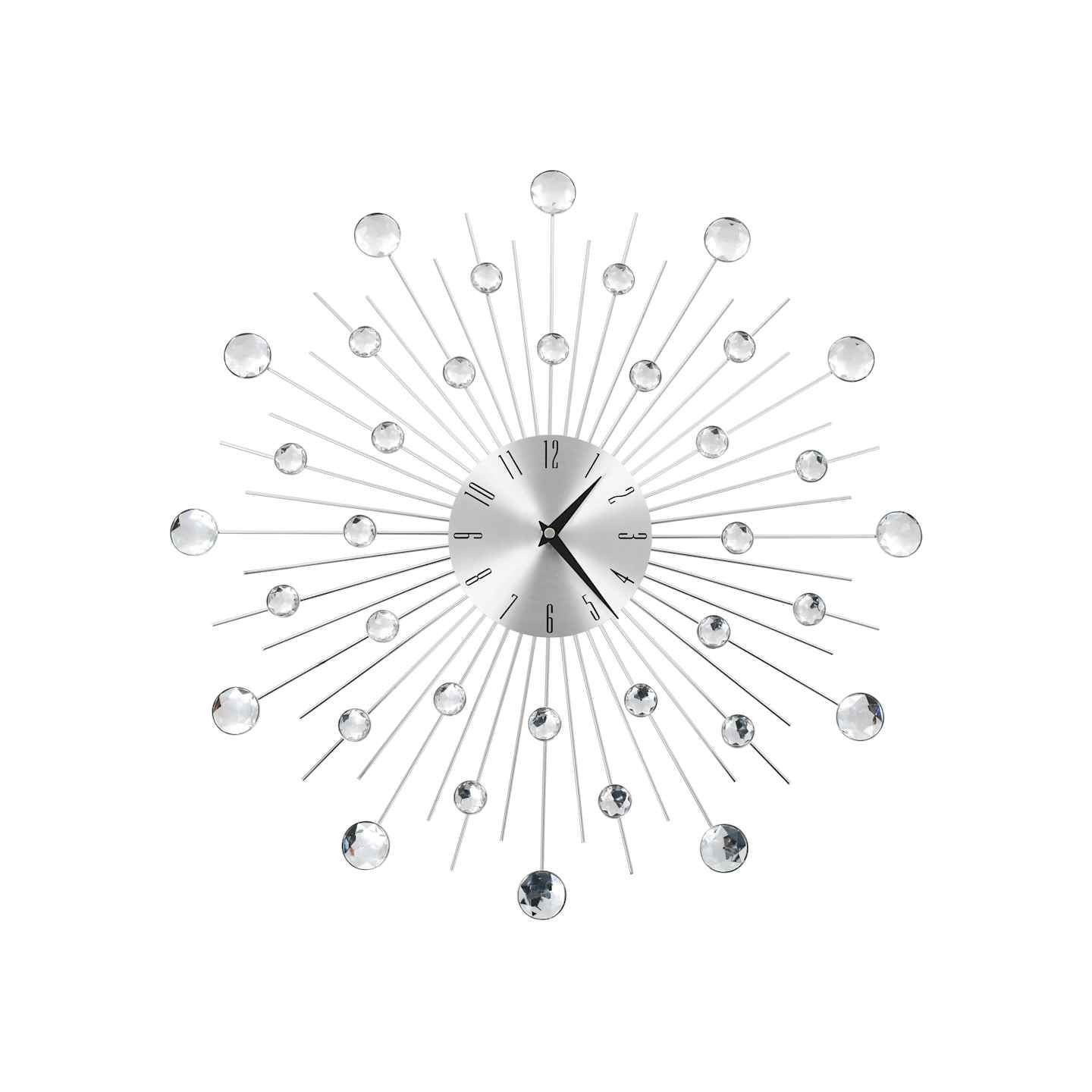 Horloge murale avec mouvement à quartz Design moderne 50 cm