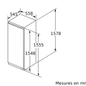 Réfrigérateur encastrable Siemens iQ500 KI72LADE0 248 L | Nimestore
