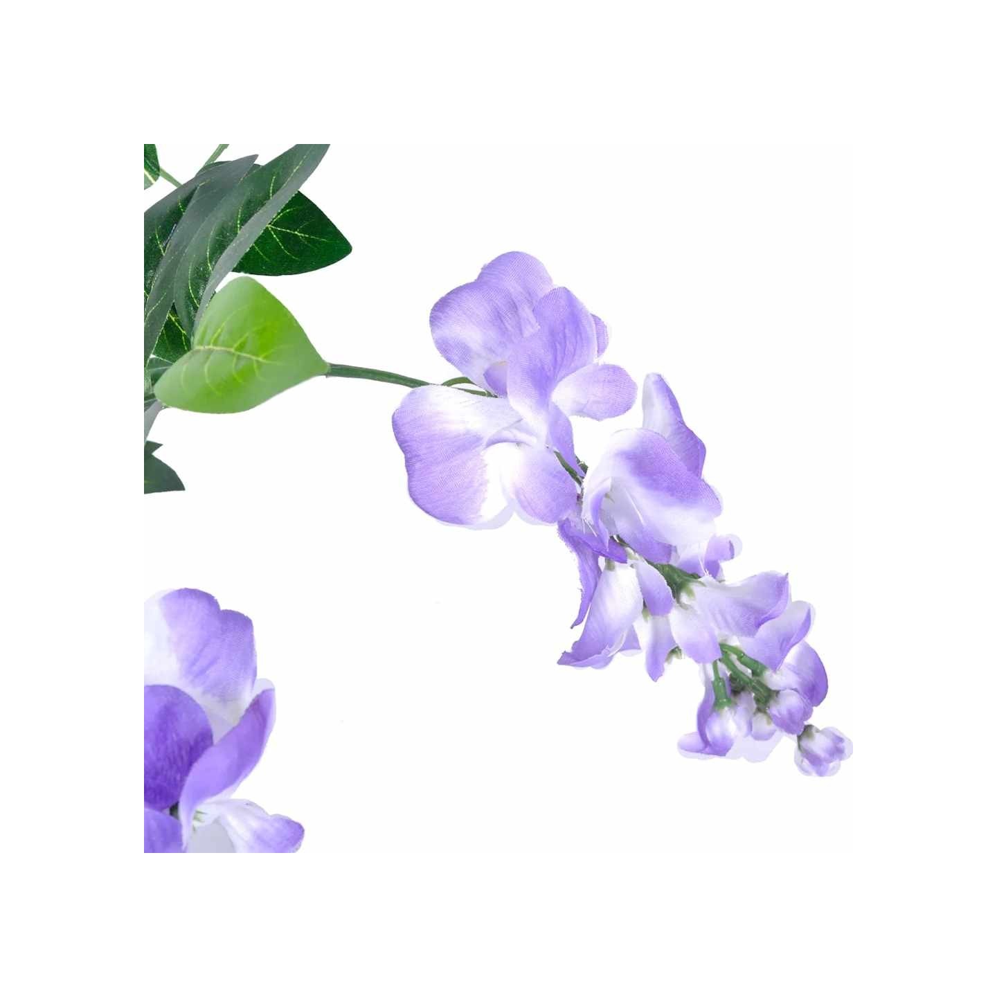 Wisteria artificiel avec Pot 120 cm