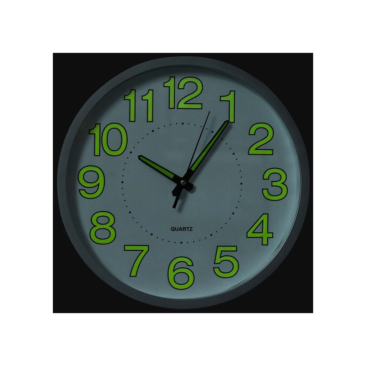 Horloge murale lumineuse Blanc 30 cm