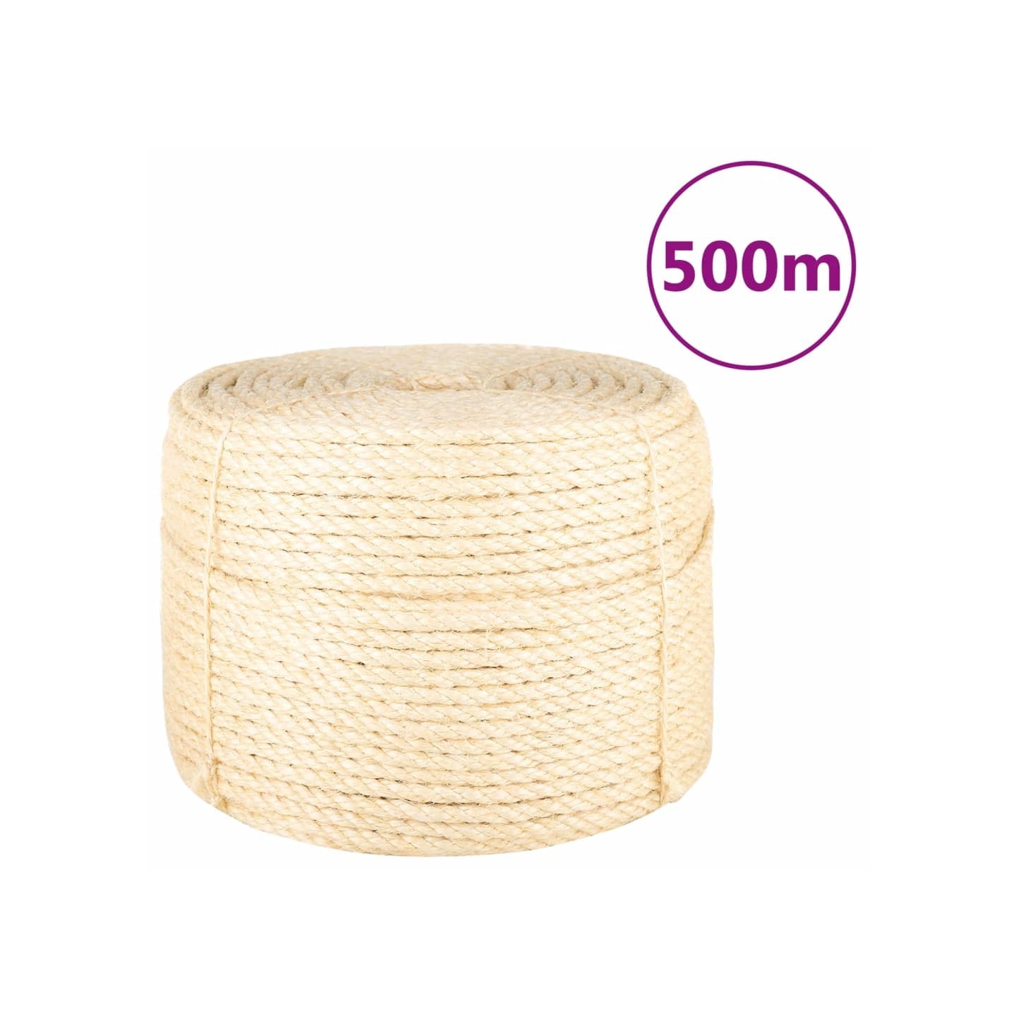 Corde 100 % sisal 10 mm 500 m