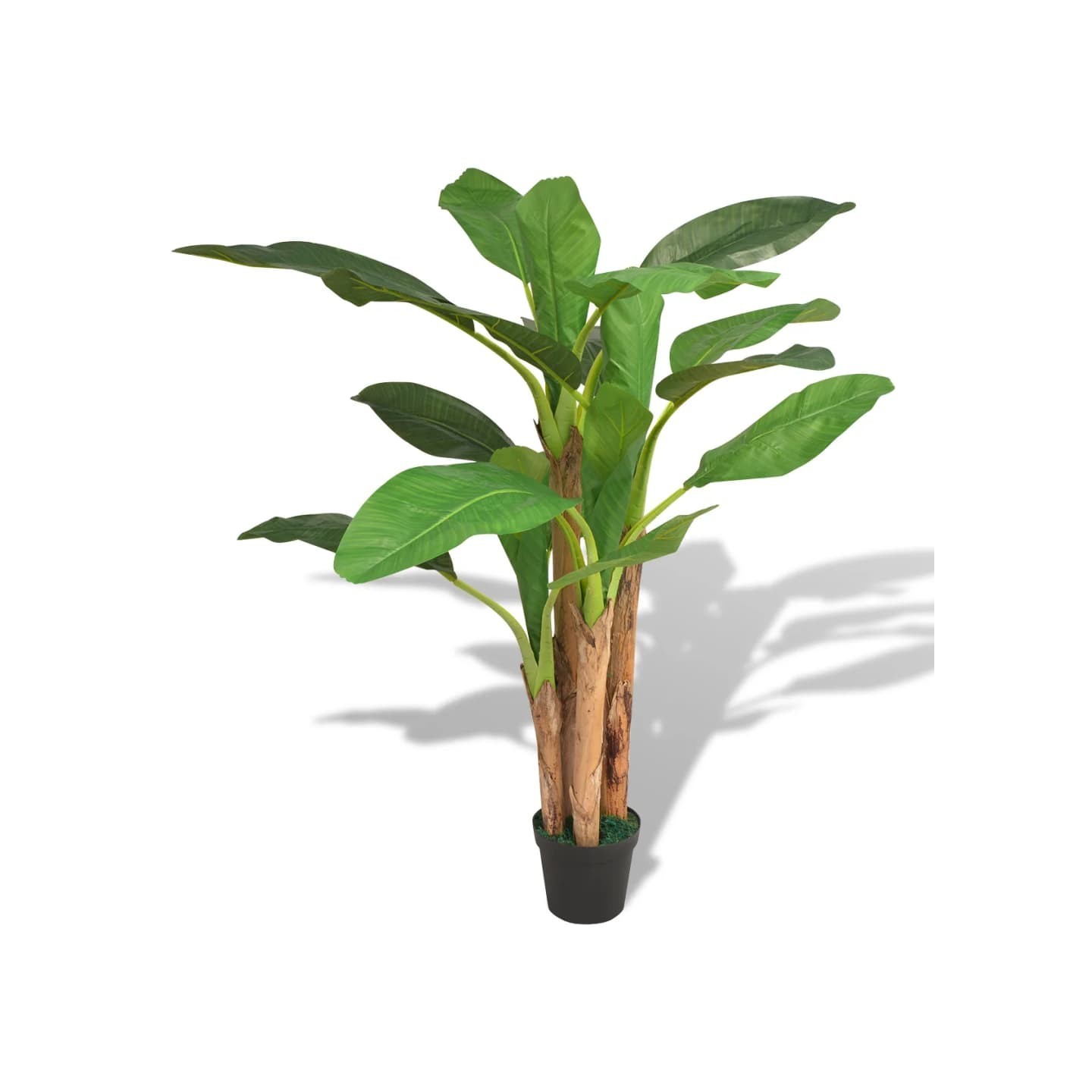 Bananier artificiel avec pot 175 cm Vert