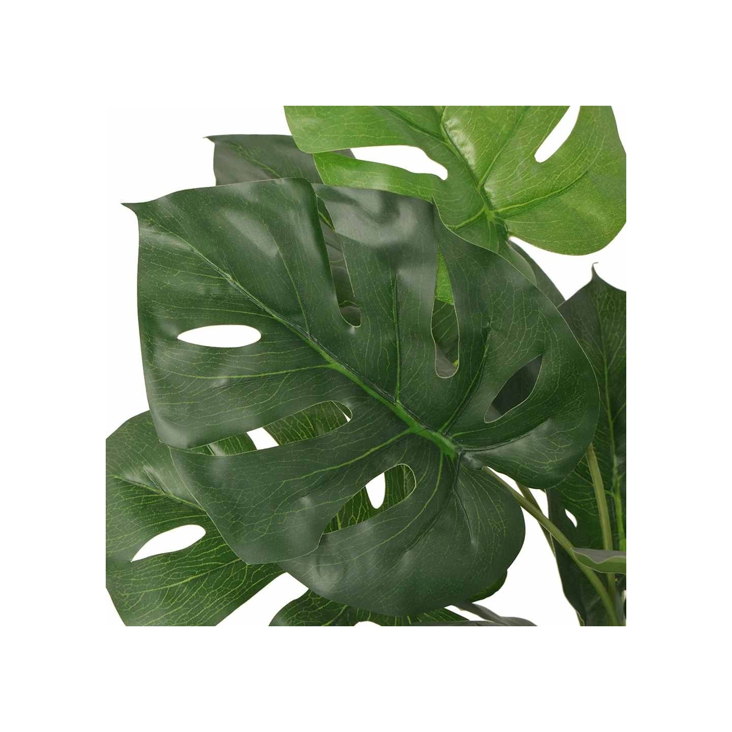 Plante Monstera artificielle avec pot 45 cm Vert