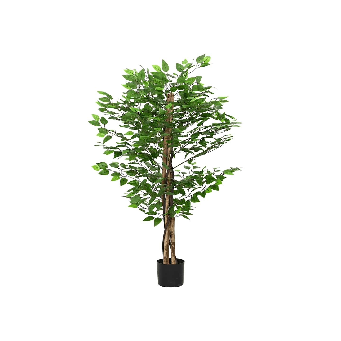 Plante artificielle ficus 788 feuilles 120 cm vert