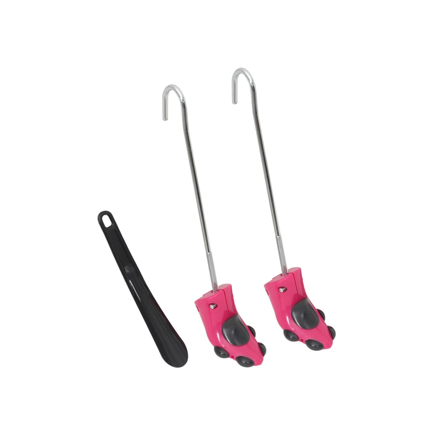 Tendeurs de bottes et chausse-pied rose EU 34-40 plastique