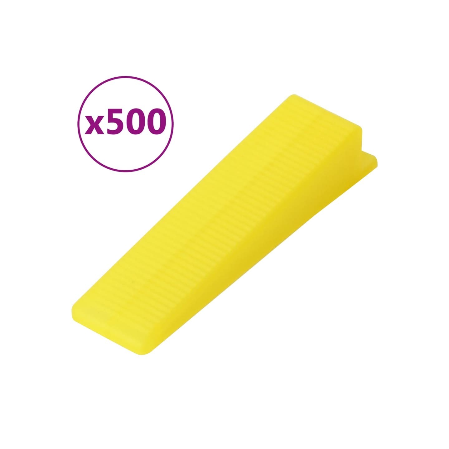 Cales de nivellement pour carreaux 500 pcs
