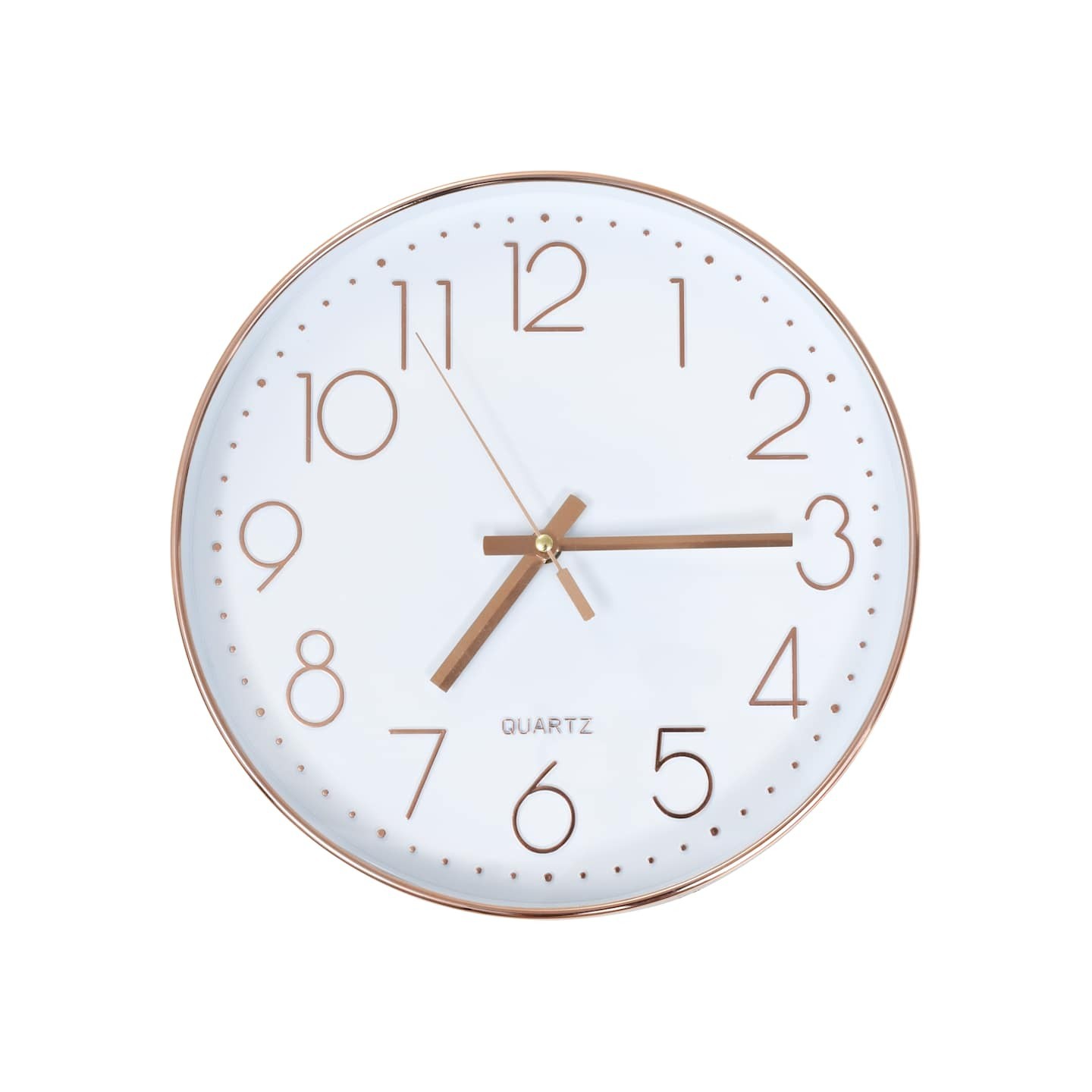Horloge murale 30 cm Or rosé