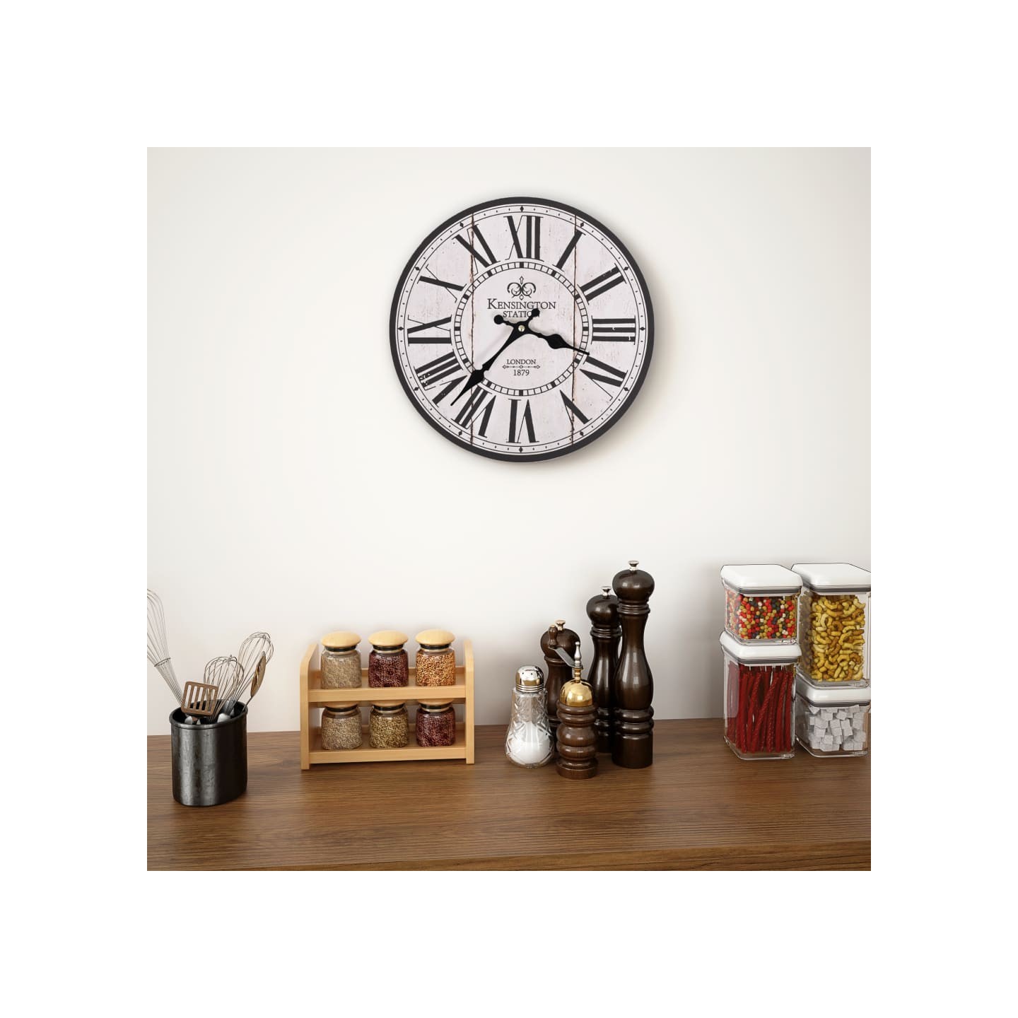 Horloge murale vintage Londres 30 cm