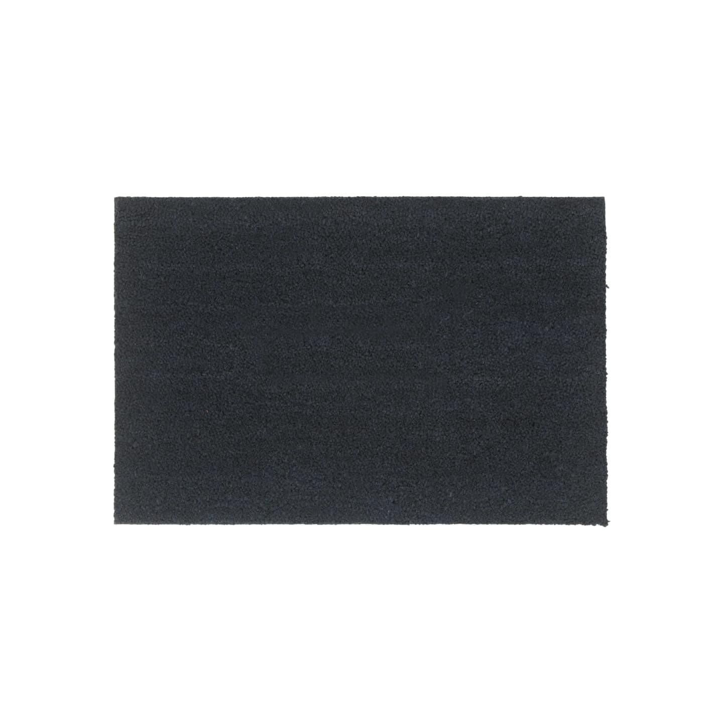 Tapis de porte gris foncé 60x90 cm fibre de coco touffeté