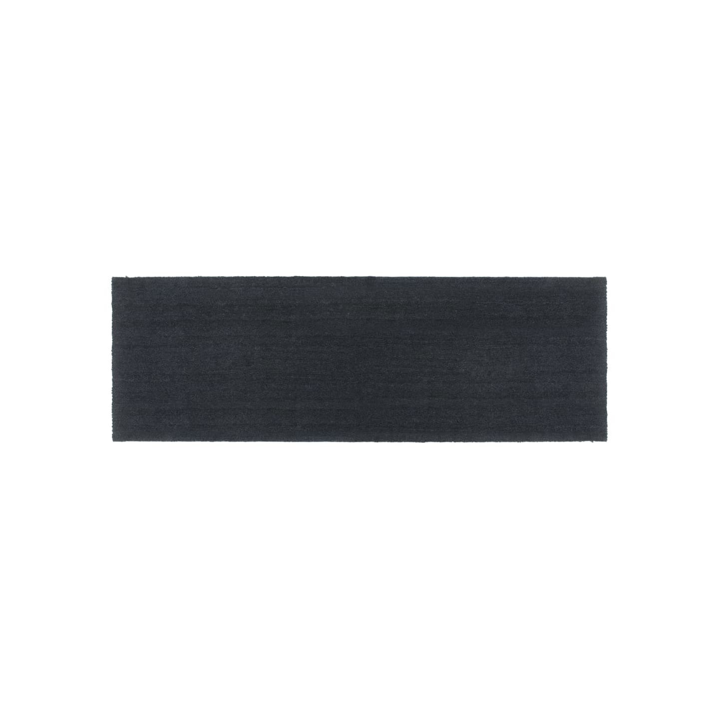 Tapis de porte gris foncé 100x300 cm fibre de coco touffeté