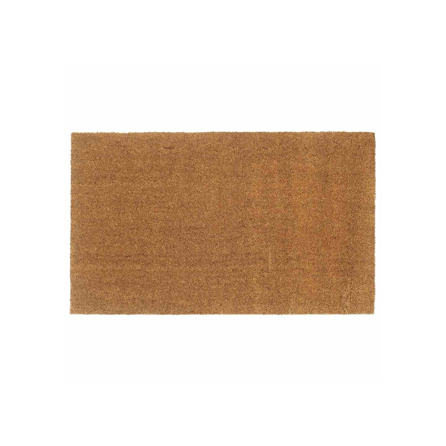 Tapis de porte naturel 90x150 cm fibre de coco touffeté
