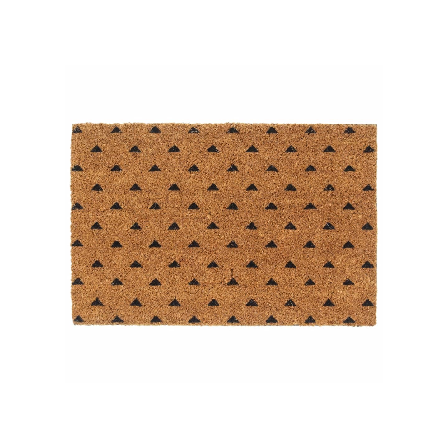 Tapis de porte naturel 40x60 cm fibre de coco touffeté