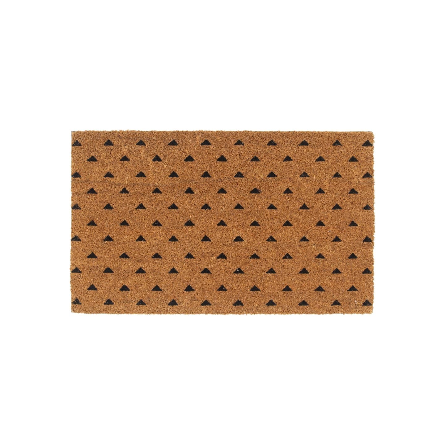 Tapis de porte naturel 45x75 cm fibre de coco touffeté