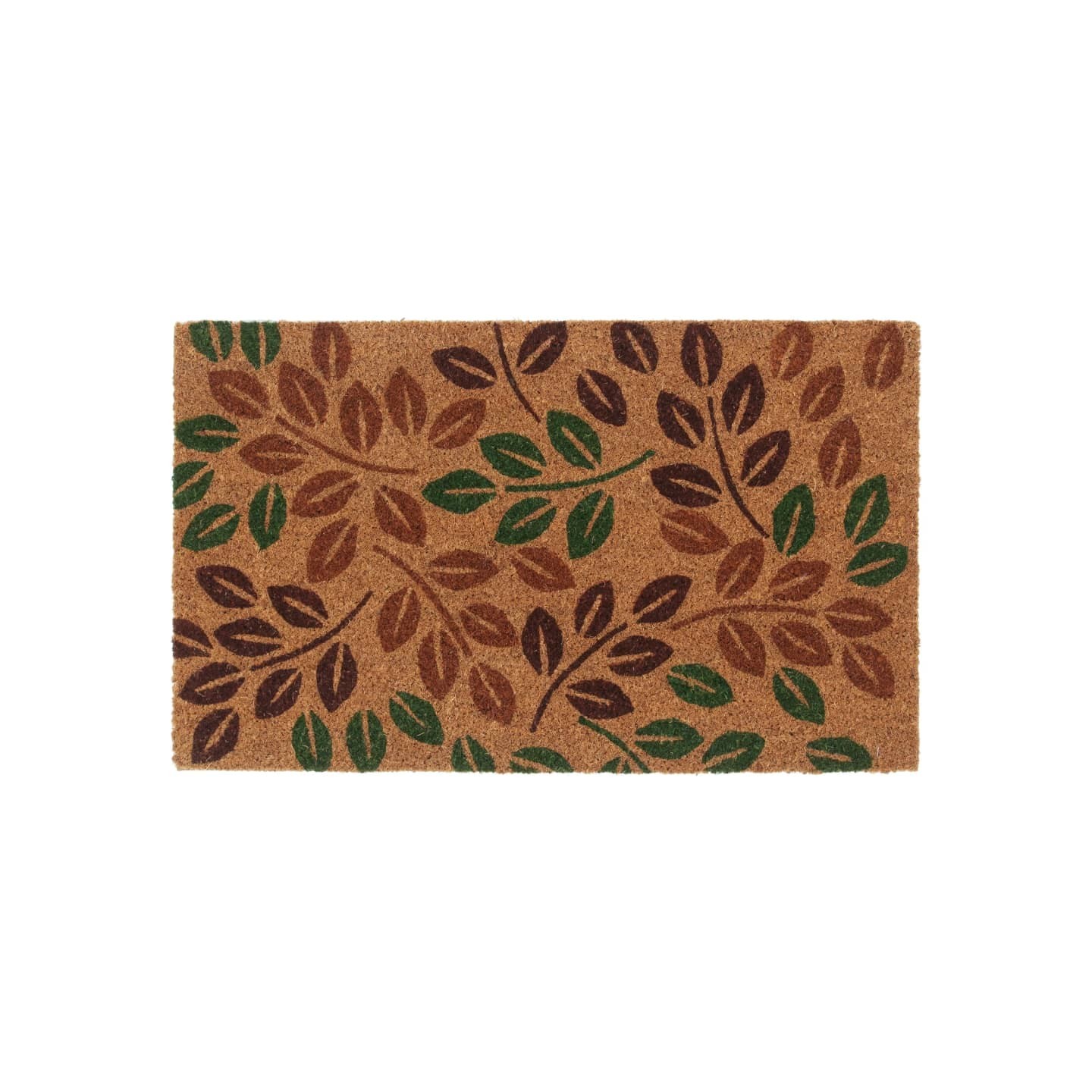 Tapis de porte naturel 45x75 cm fibre de coco touffeté