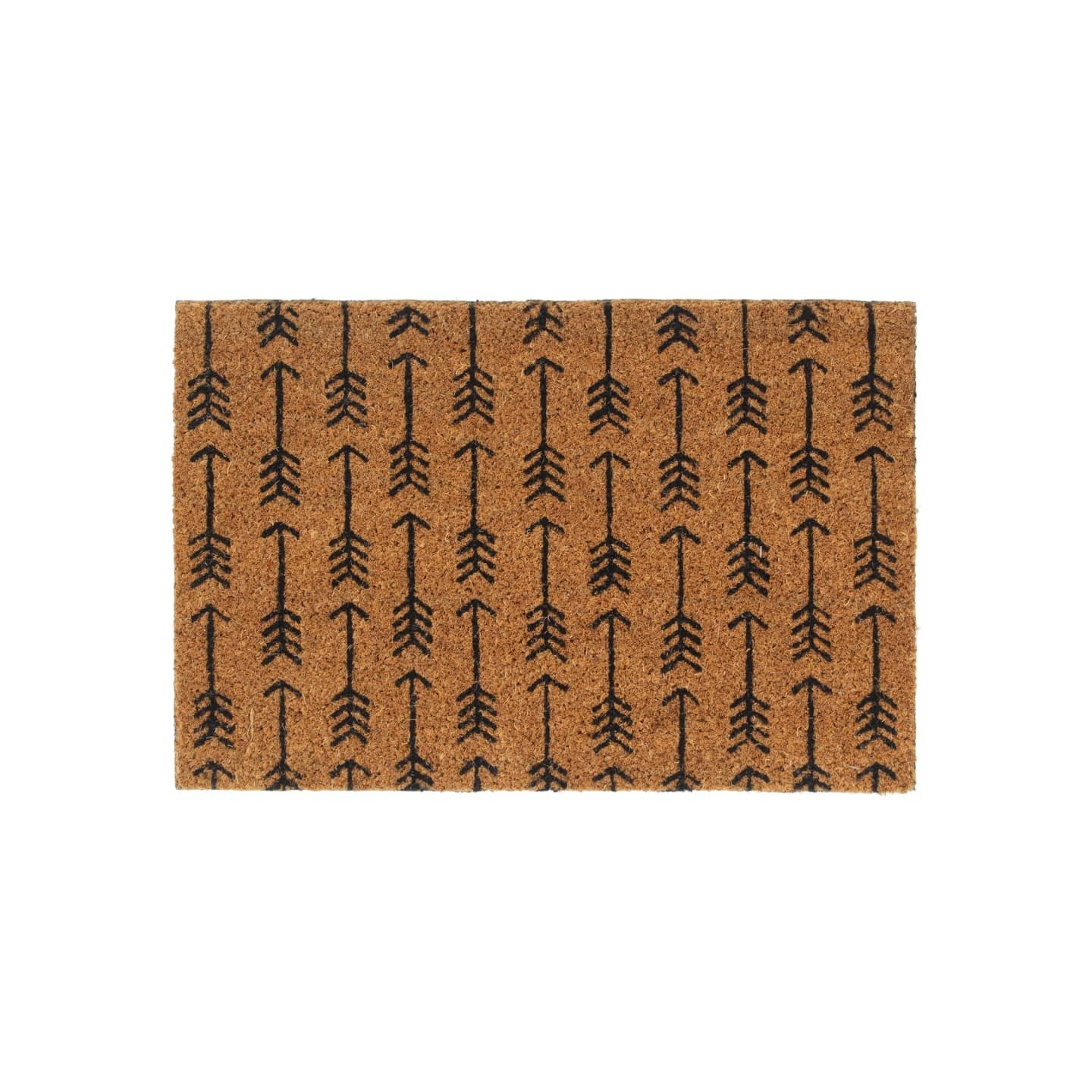 Tapis de porte naturel 40x60 cm fibre de coco touffeté