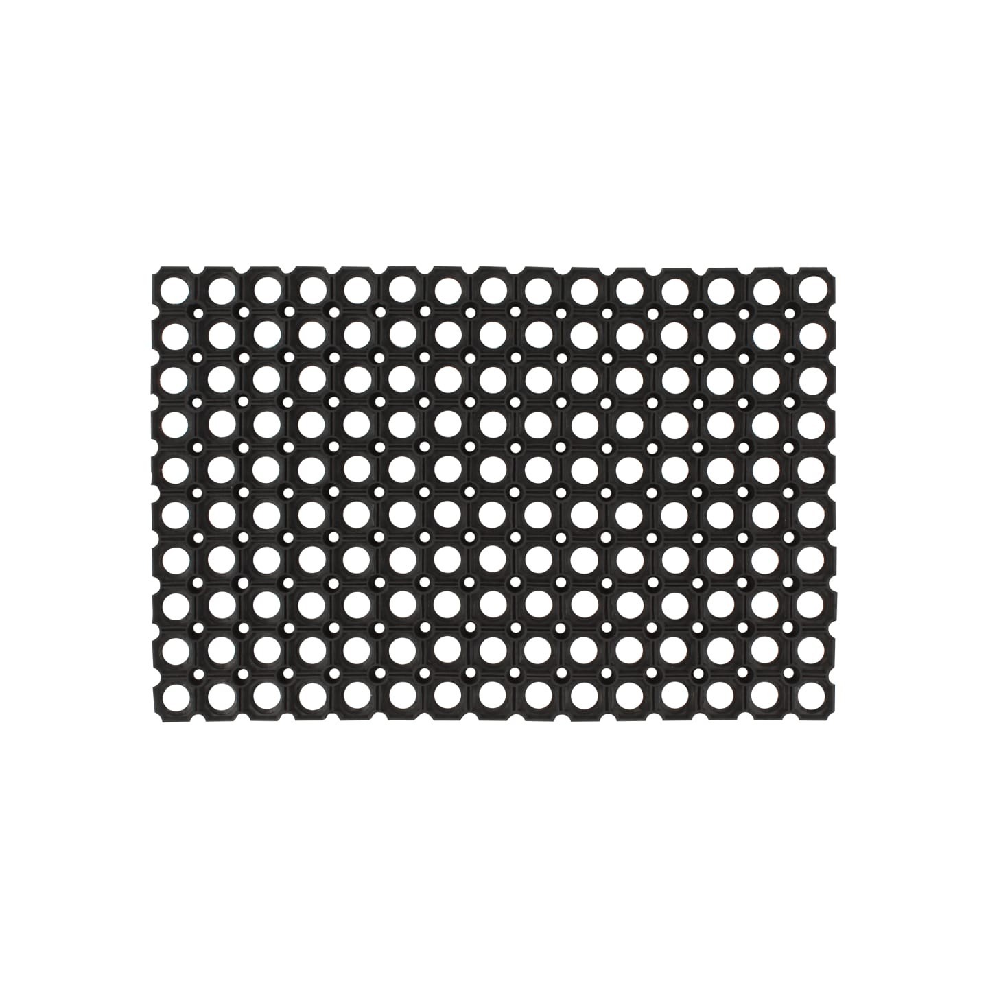 Paillasson rectangulaire 40x60 cm caoutchouc