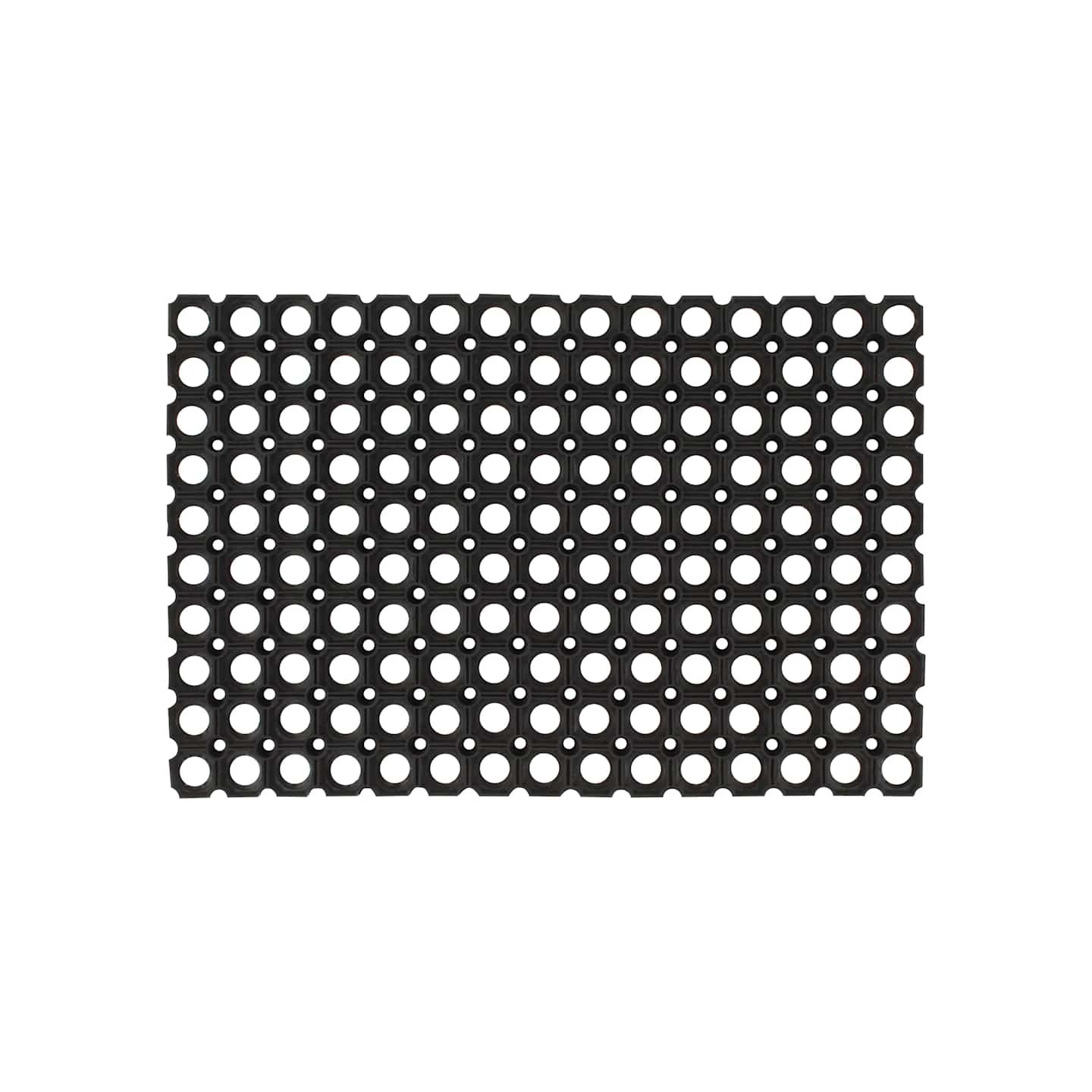 Paillasson rectangulaire 60x80 cm caoutchouc