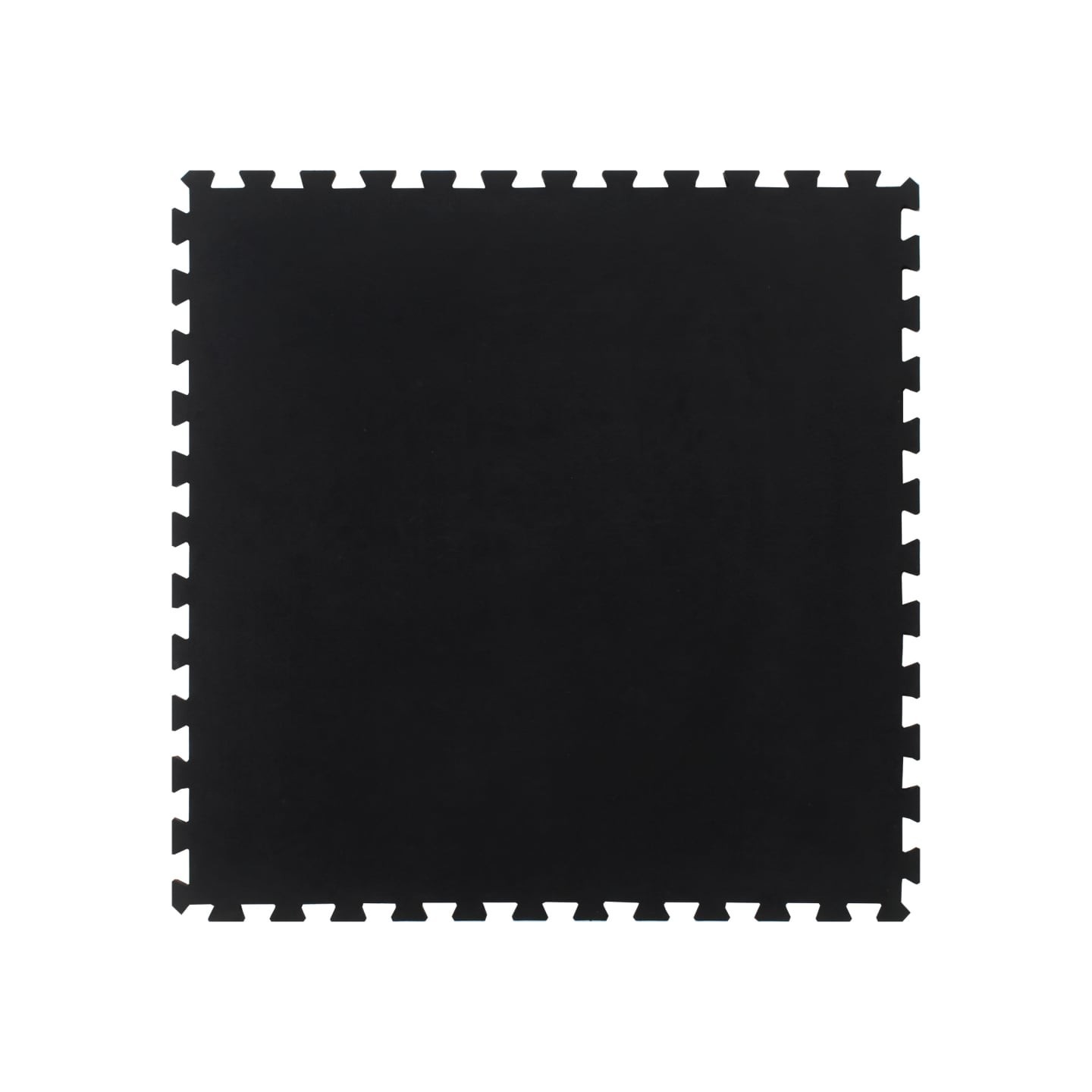 Carreau de sol en caoutchouc noir 12 mm 100x100 cm