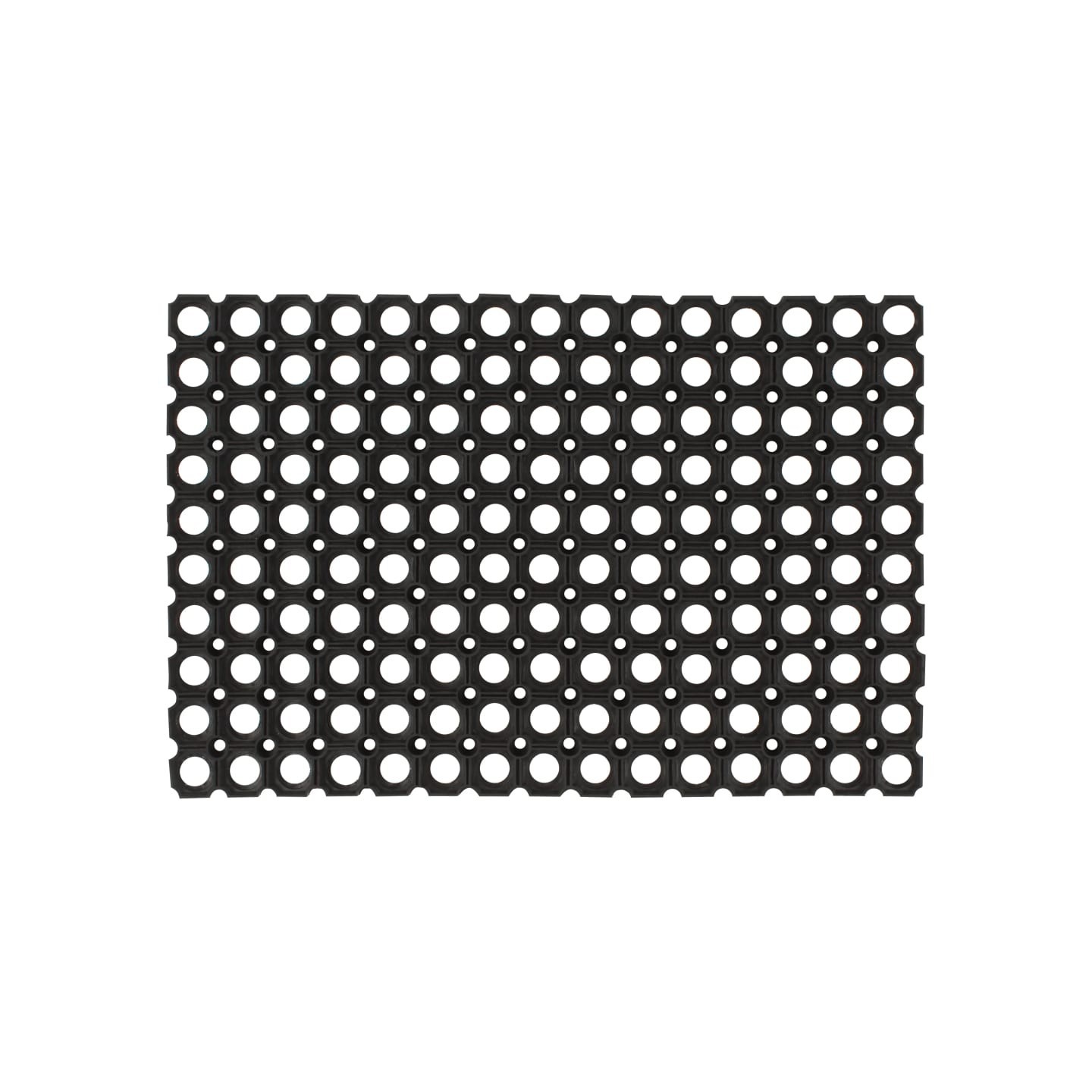 Paillasson rectangulaire 60x80 cm caoutchouc