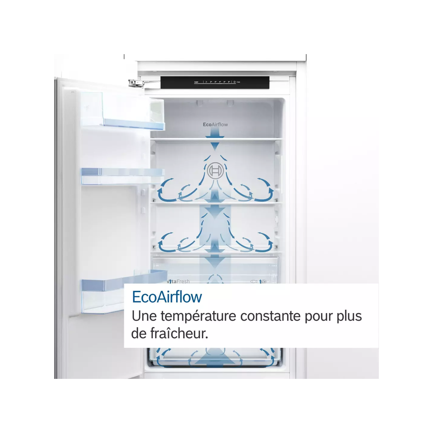 Réfrigérateur encastrable Bosch KIR415SE0 204 L tout utile | Nimestore